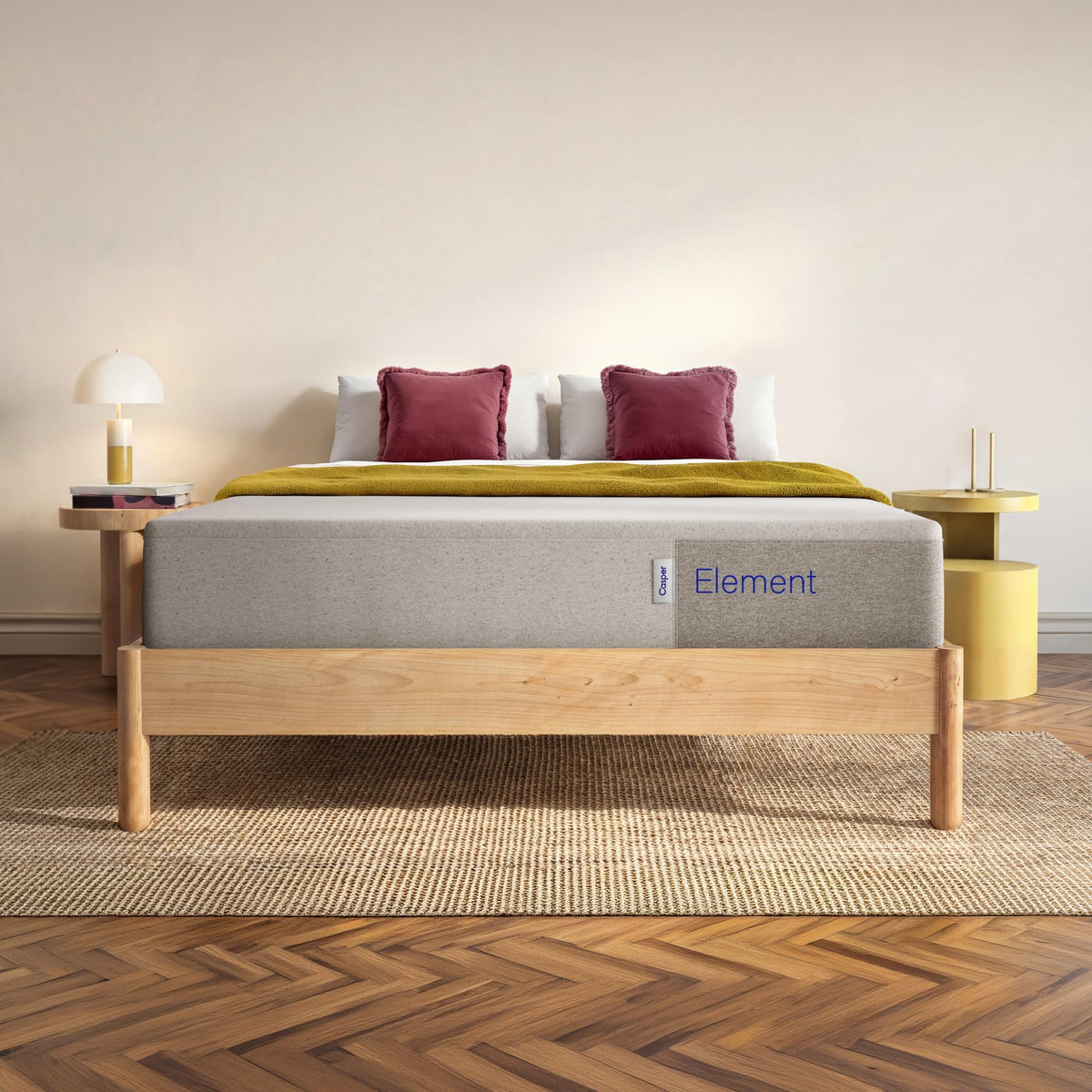 Casper Sleep Element Queen Mattress - Medium Feel - Motion Isolation - Breathable, Cooling Memory Foam - 100-Night Trial - CertiPUR-US