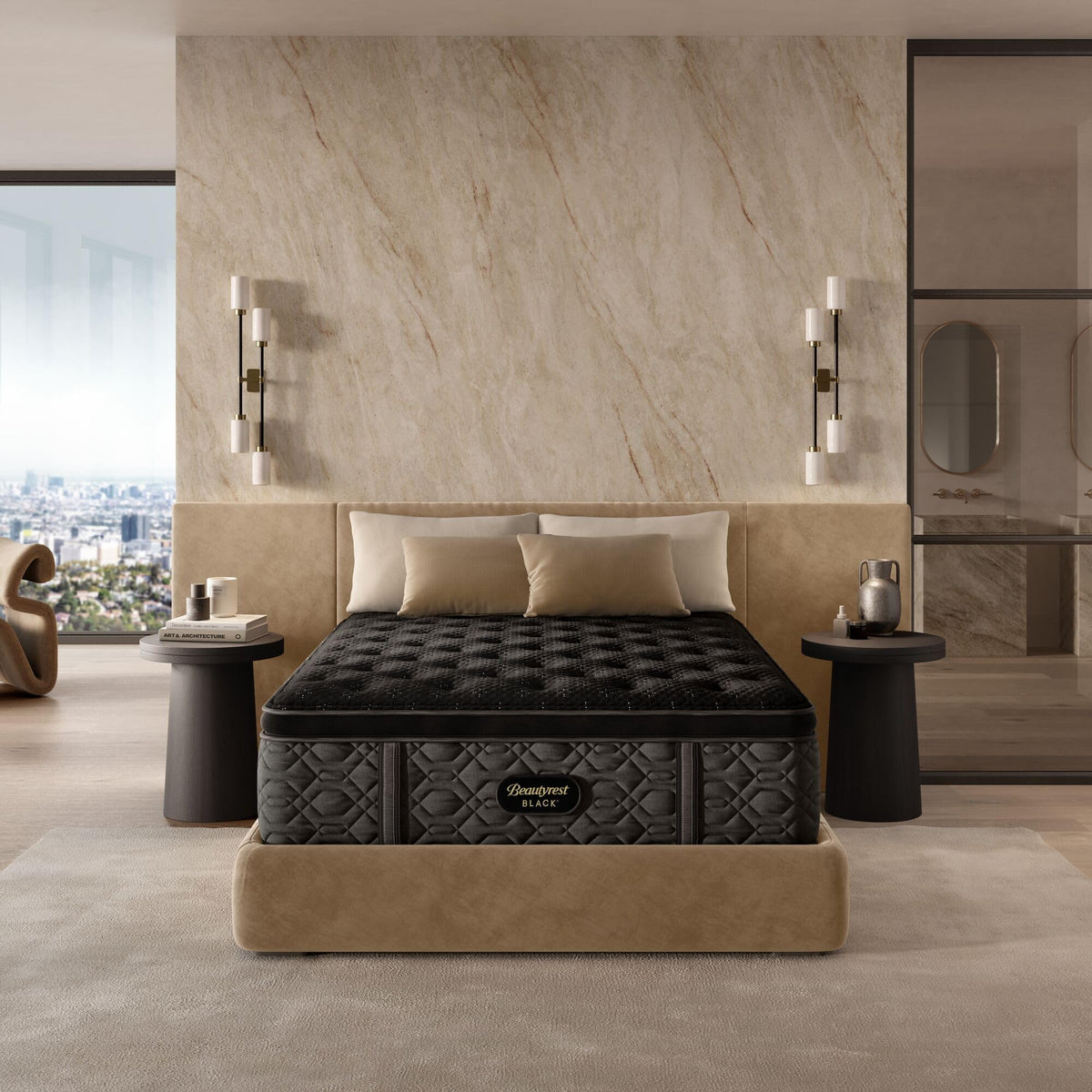 Beautyrest Black Series Three 15.25" Medium Queen Mattress