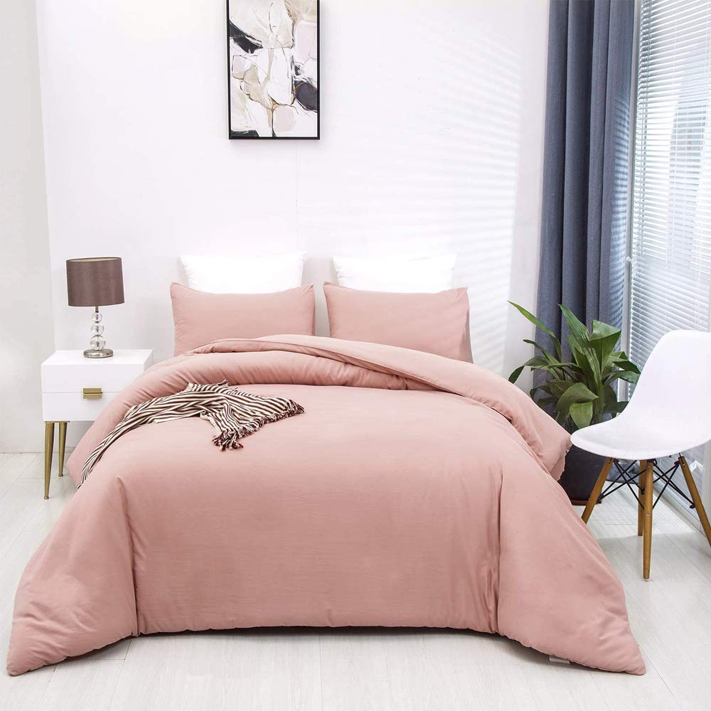 KAREVER White Fluffy Comforter Set Cal King Women Soft Durable Beddig Comforter Set MenLightweight Breathable California King