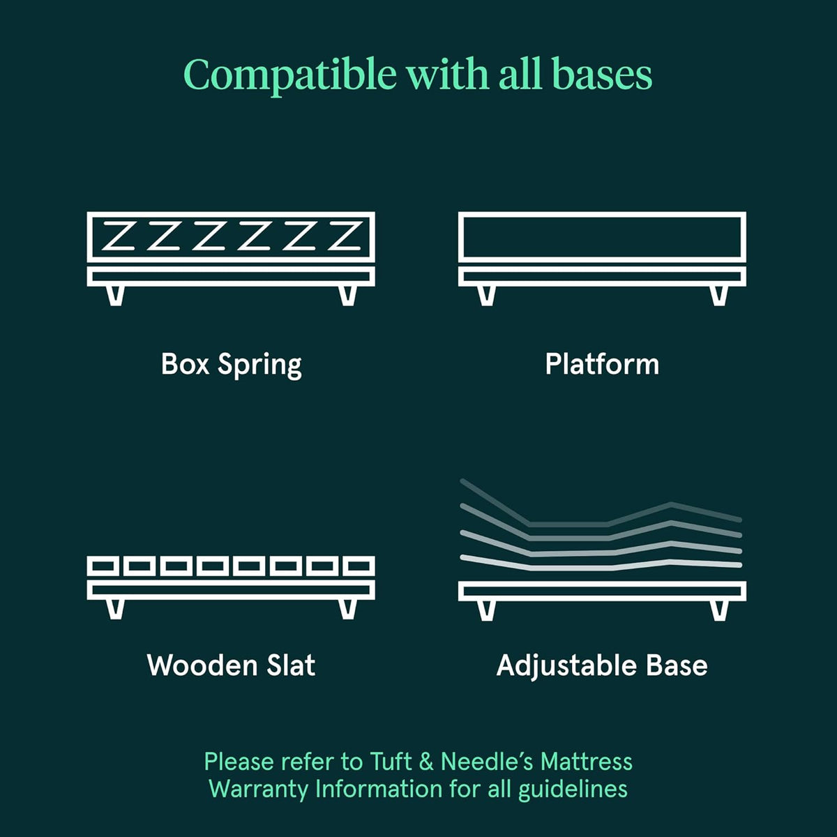 Tuft & Needle Original Hybrid Medium Queen Mattress in A Box, Adaptive Foam