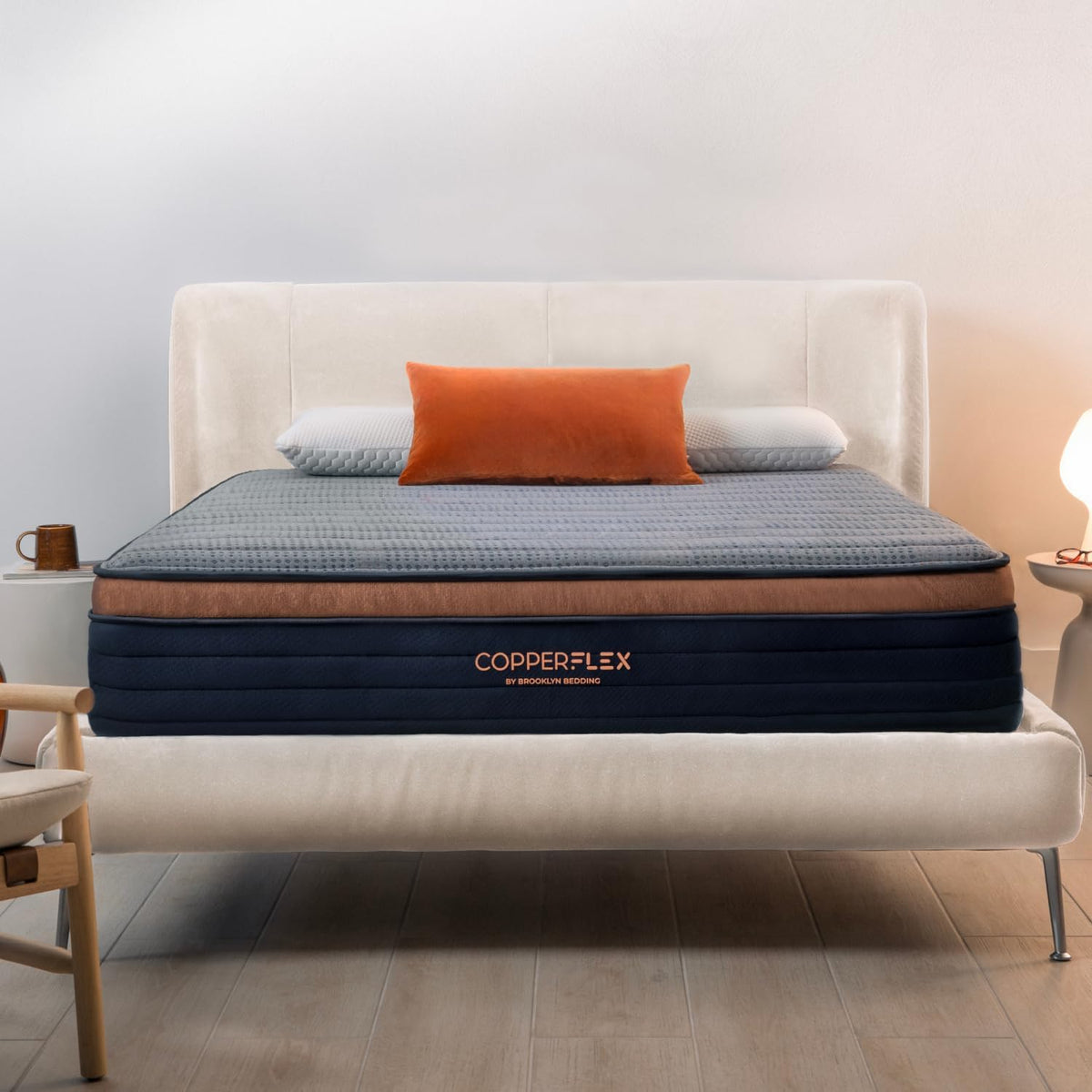 Brooklyn Bedding CopperFlex 12" Foam Mattress with Zoned Foam