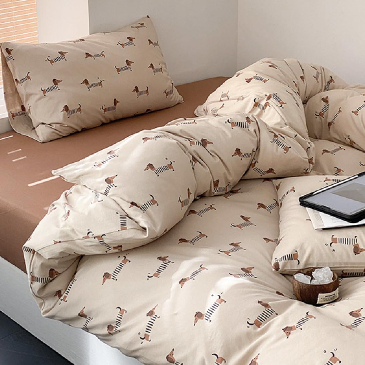 Floral Comforter Set Full Size Pink Bedding Sets for All Season