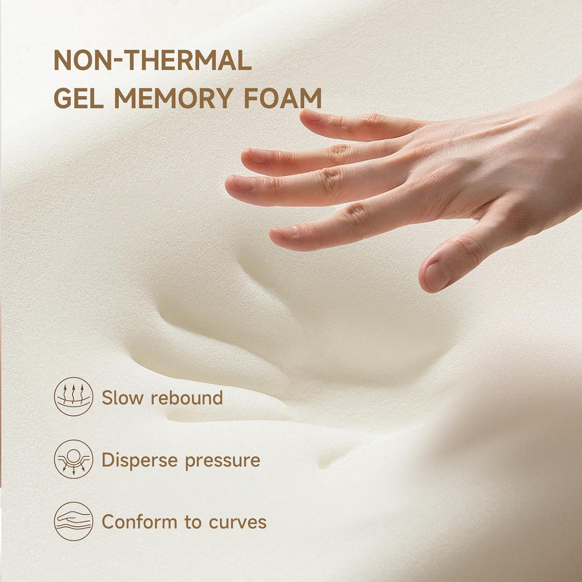 Queen Mattress, 12 Inch Hybrid Queen Mattress in a Box, Memory Foam & Individual Pocket Springs, Medium Firm, Motion Isolation, Ideal for All Sleep Positions, CertiPUR-US Certified