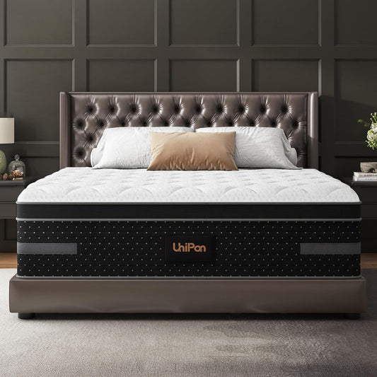 12 Inch Firm Queen Mattress -Hybrid Mattresses in a Box