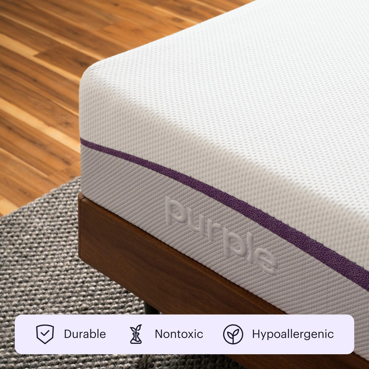 Purple Mattress, Cal King, 9.25 Inch Cooling Mattress, 2" GelFlex Grid