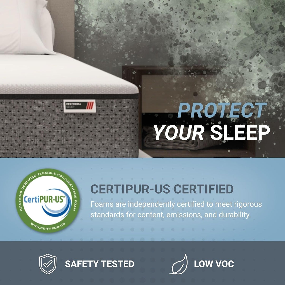 11-Inch Memory Foam Mattress, Queen
