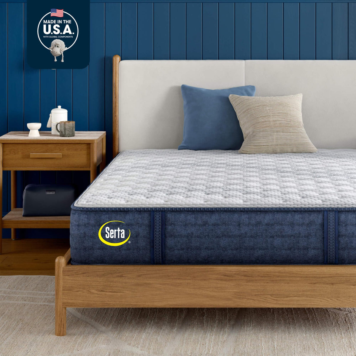 Serta iComfortPro - Buckingham 16" Plush Pillow Top King Foam Mattress