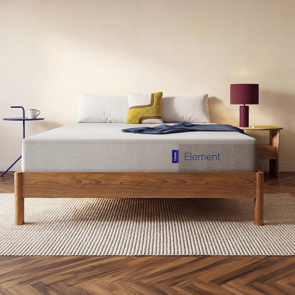 Casper Sleep Element Queen Mattress - Medium Feel - Motion Isolation - Breathable, Cooling Memory Foam - 100-Night Trial - CertiPUR-US