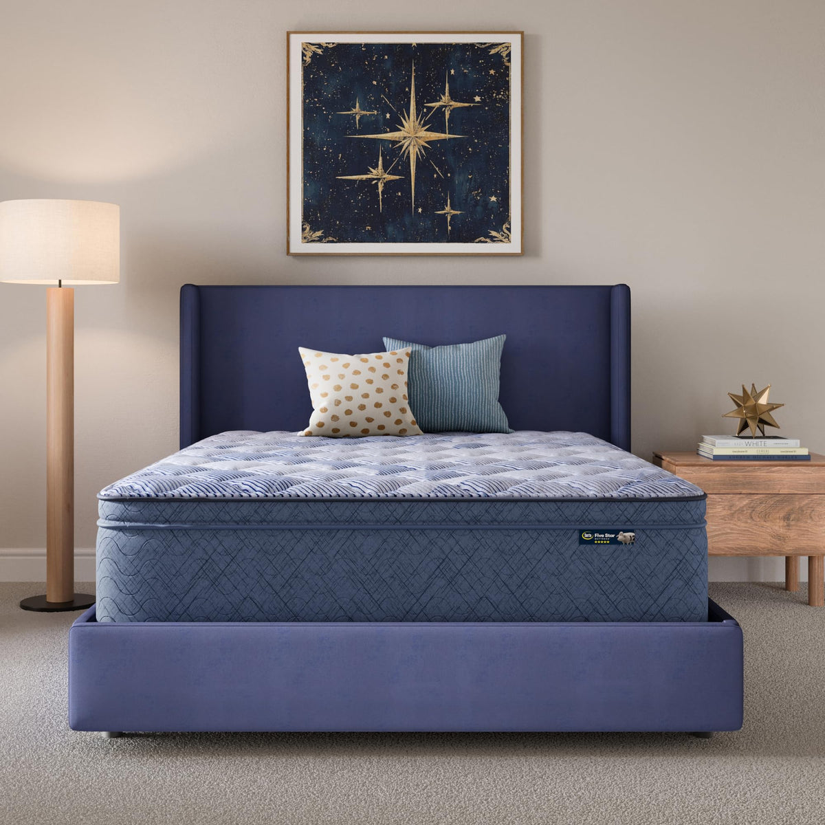 Serta Five Star Mattress Tranquility 8" Medium Twin XL Mattress