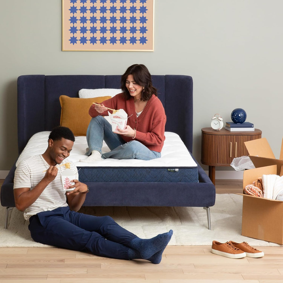 Serta Five Star Mattress Tranquility 8" Medium Twin XL Mattress