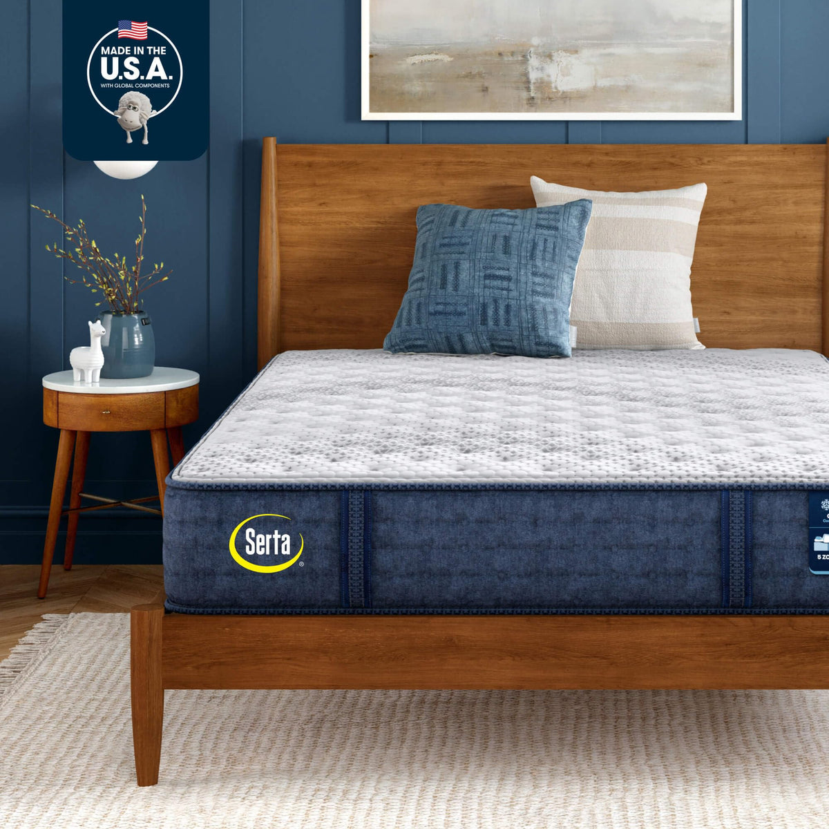Serta iComfortPro - Buckingham 16" Plush Pillow Top King Foam Mattress