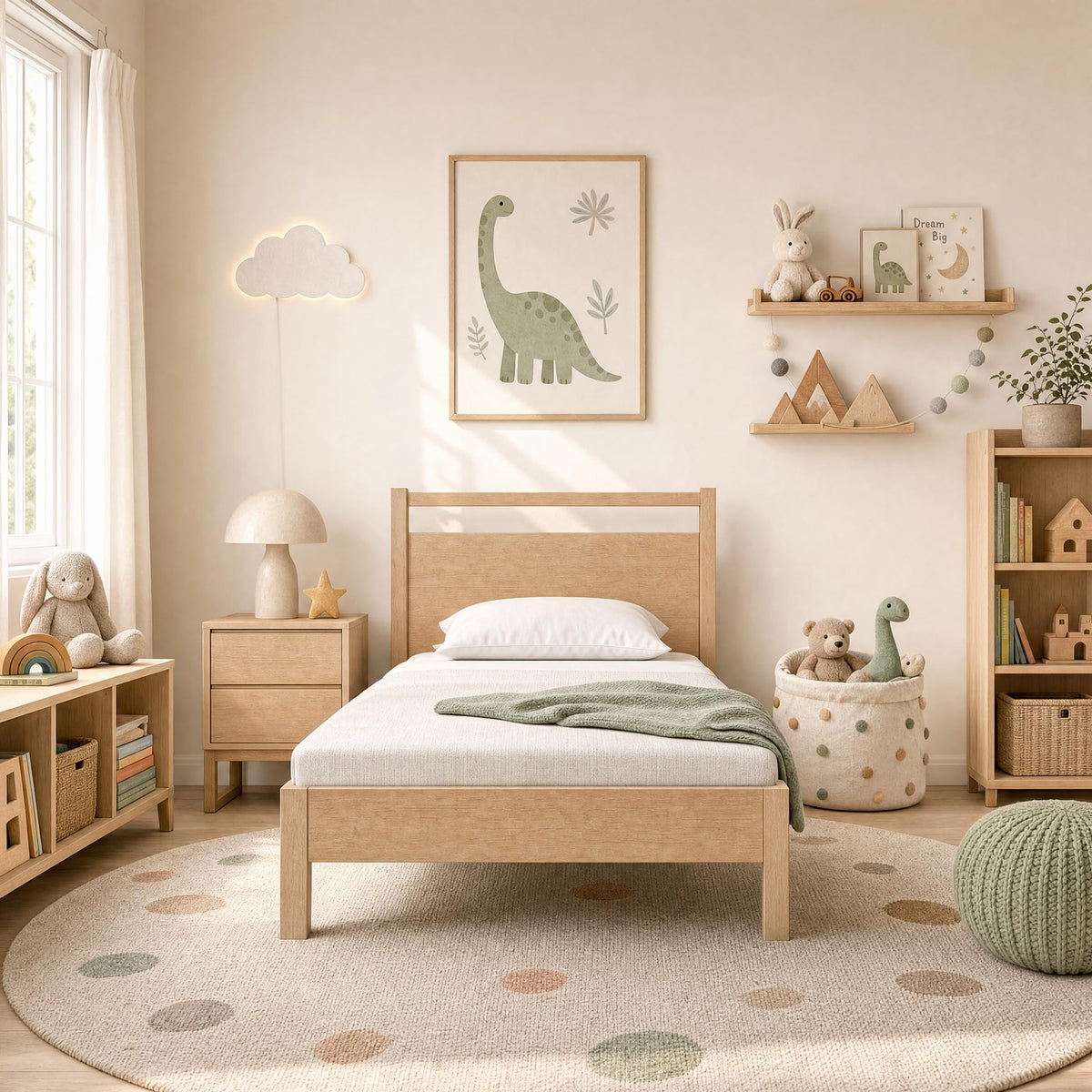 LIFEMENT 6 Inch Queen Mattress, Bamboo Cover Memory Foam Bed in a Box