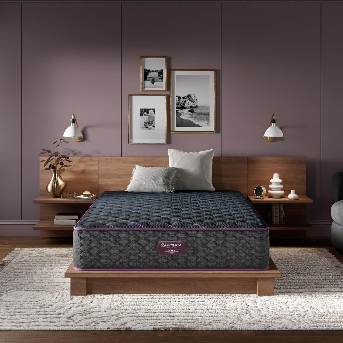 Beautyrest World Class Level Four Plush 15.25" King Mattress