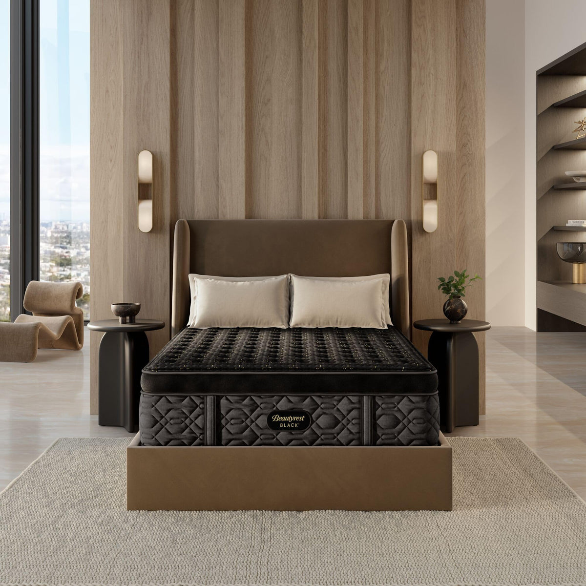 Beautyrest Black Series Four 17.25" Plush Summit Pillow Top King Mattress