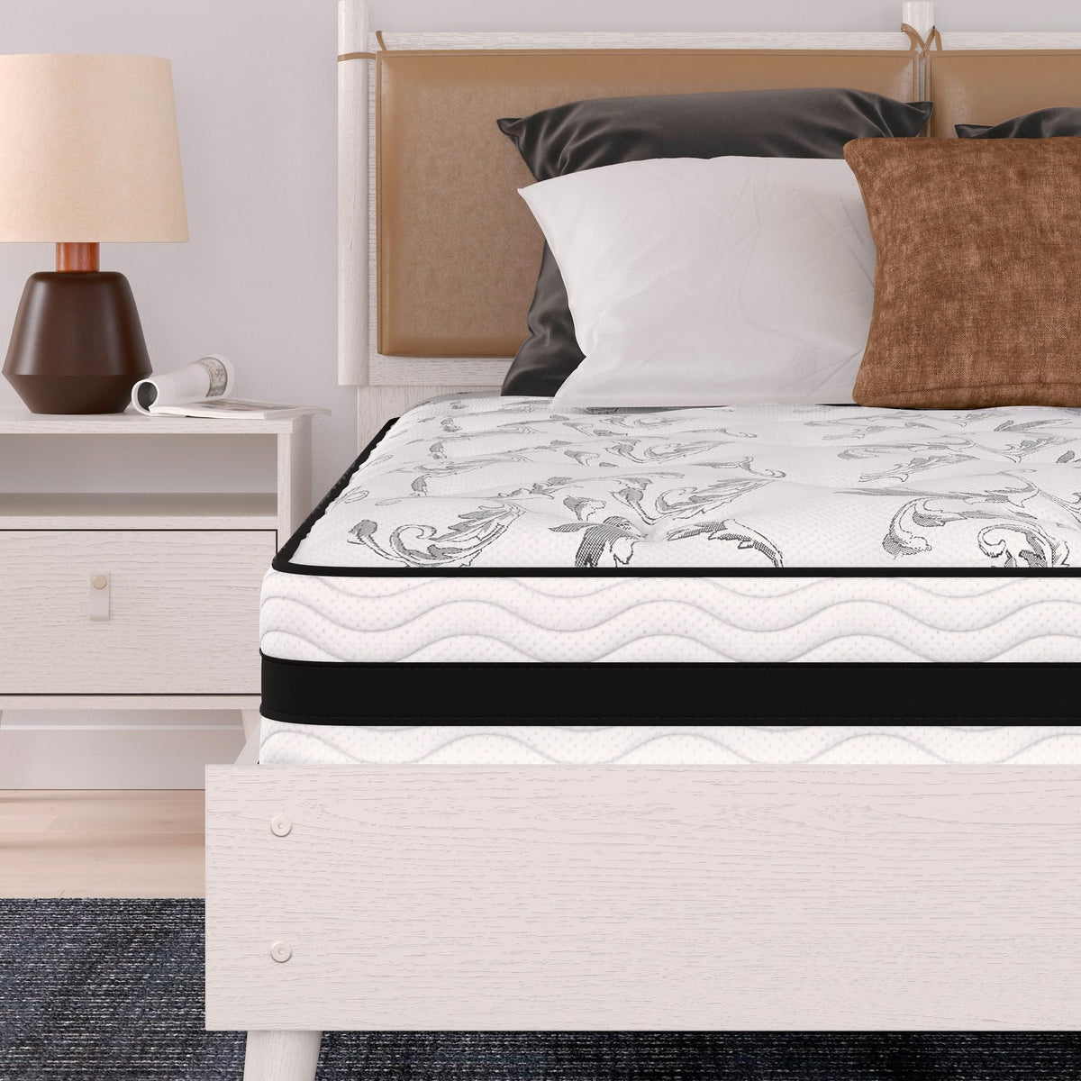 Signature Design by Ashley 12 Inch Hybrid King Mattress in a Box