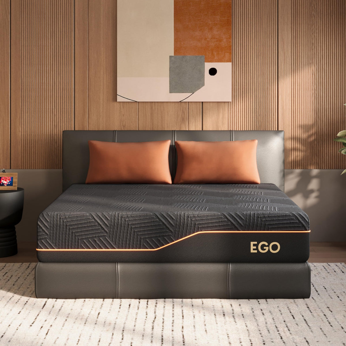 EGOHOME Queen 14 inch Memory Foam Mattress for Back Pain Relief Medium Firm