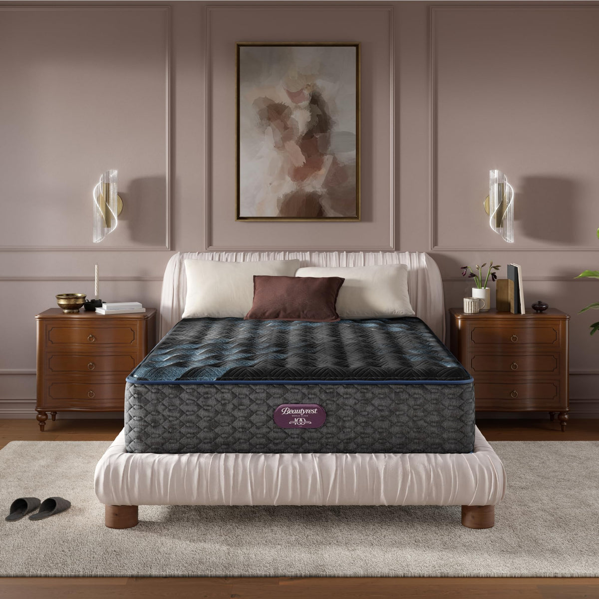 Beautyrest World Class Level Four Plush 15.25" King Mattress