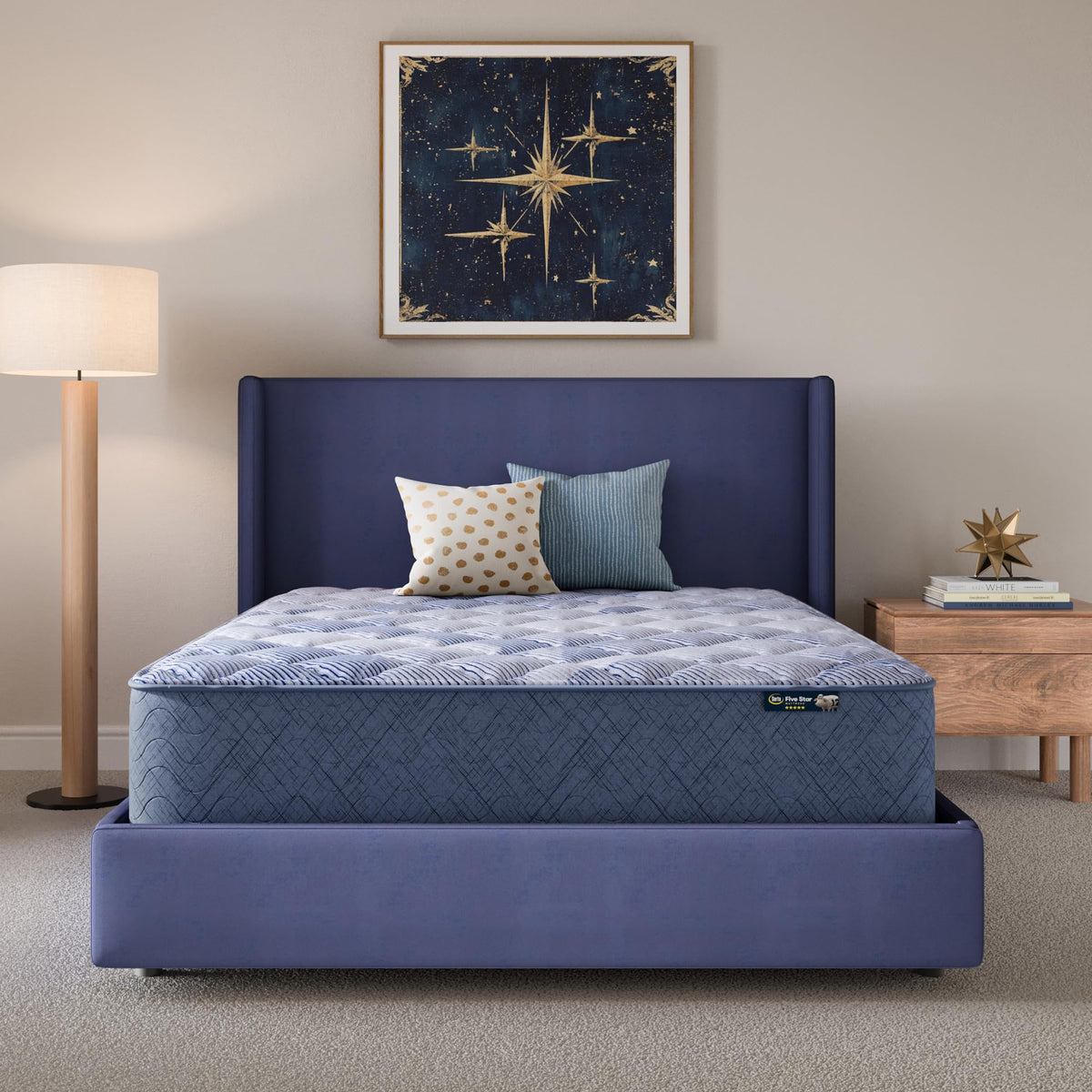 Serta Five Star Mattress Tranquility 8" Medium Twin XL Mattress