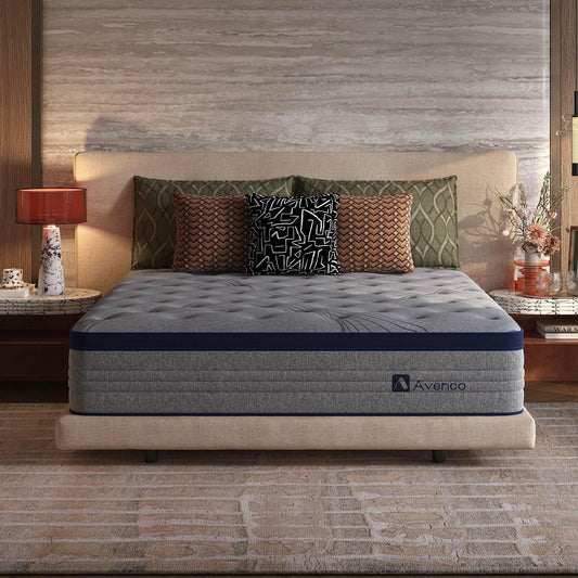 Avenco Queen Mattress 12 Inch, Luxury Hotel-Level Cooling Hybrid Mattress