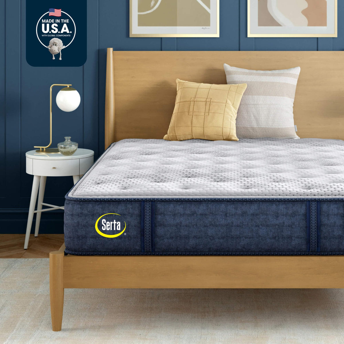 Serta iComfortPro - Buckingham 16" Plush Pillow Top King Foam Mattress