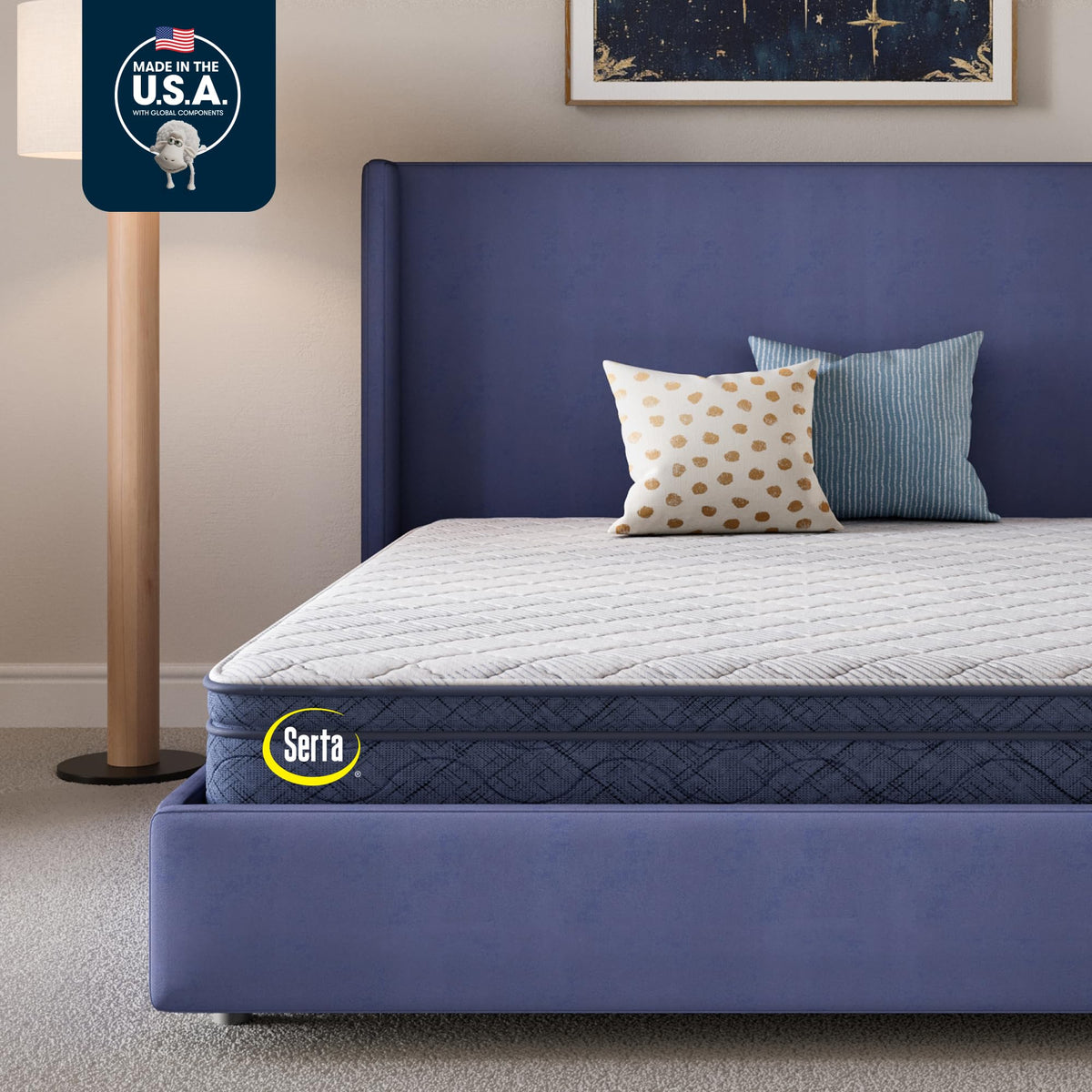 Serta Five Star Mattress Tranquility 8" Medium Twin XL Mattress