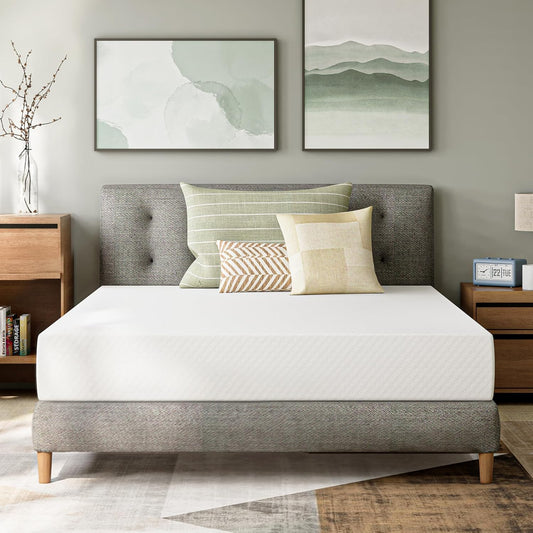 GAESTE Full Size 8 Inch Cooling Gel Memory Foam Mattress, Medium Feel