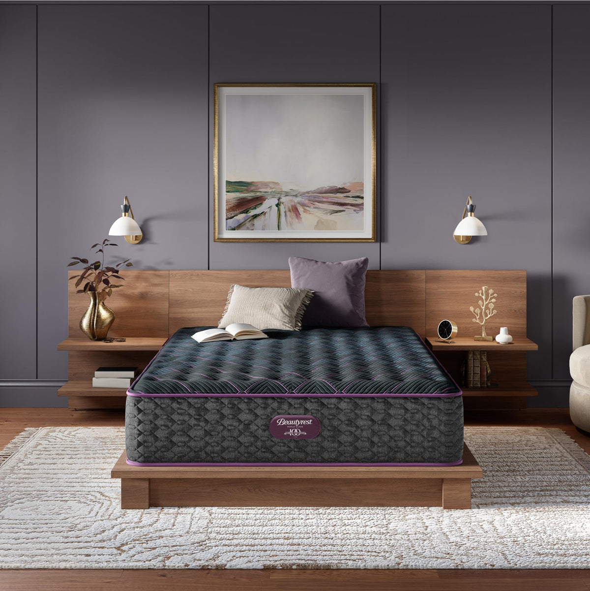 Beautyrest World Class Level Four Plush 15.25" King Mattress