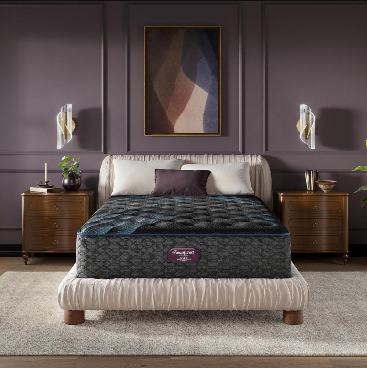 Beautyrest World Class Level Four Plush 15.25" King Mattress
