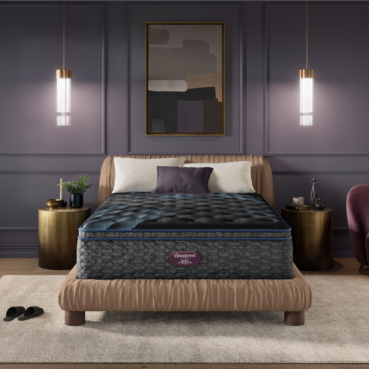Beautyrest World Class Level Four Plush 15.25" King Mattress