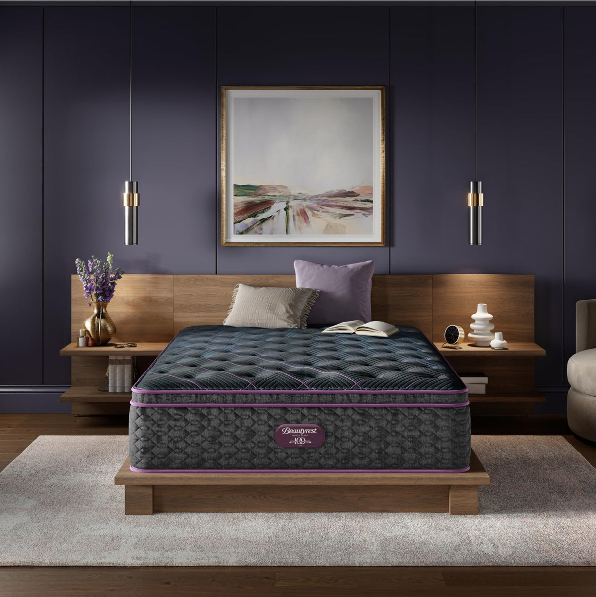 Beautyrest World Class Level Four Plush 15.25" King Mattress