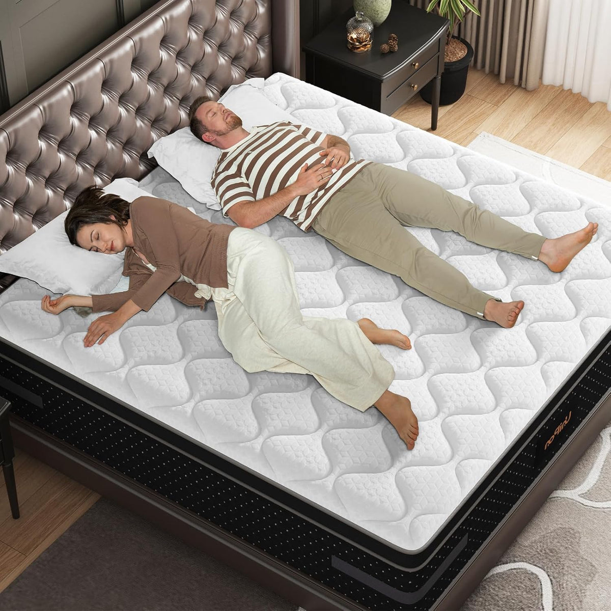 12 Inch Firm Queen Mattress -Hybrid Mattresses in a Box
