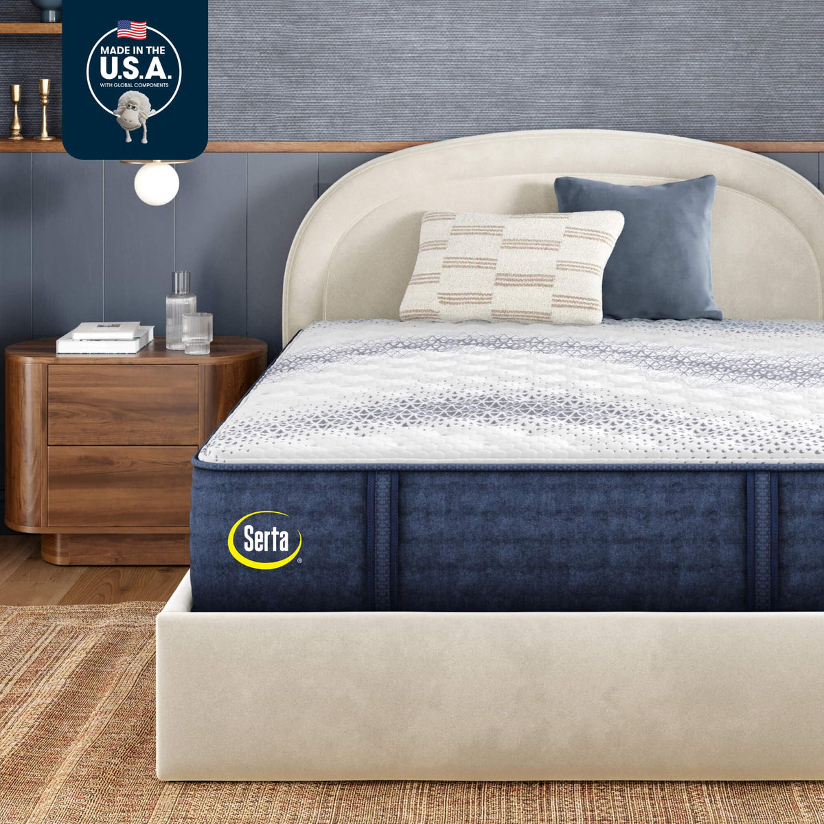 Serta iComfortPro - Buckingham 16" Plush Pillow Top King Foam Mattress