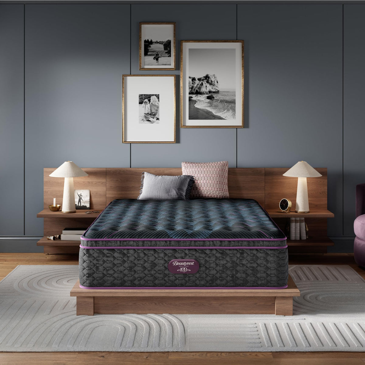 Beautyrest World Class Level Four Plush 15.25" King Mattress