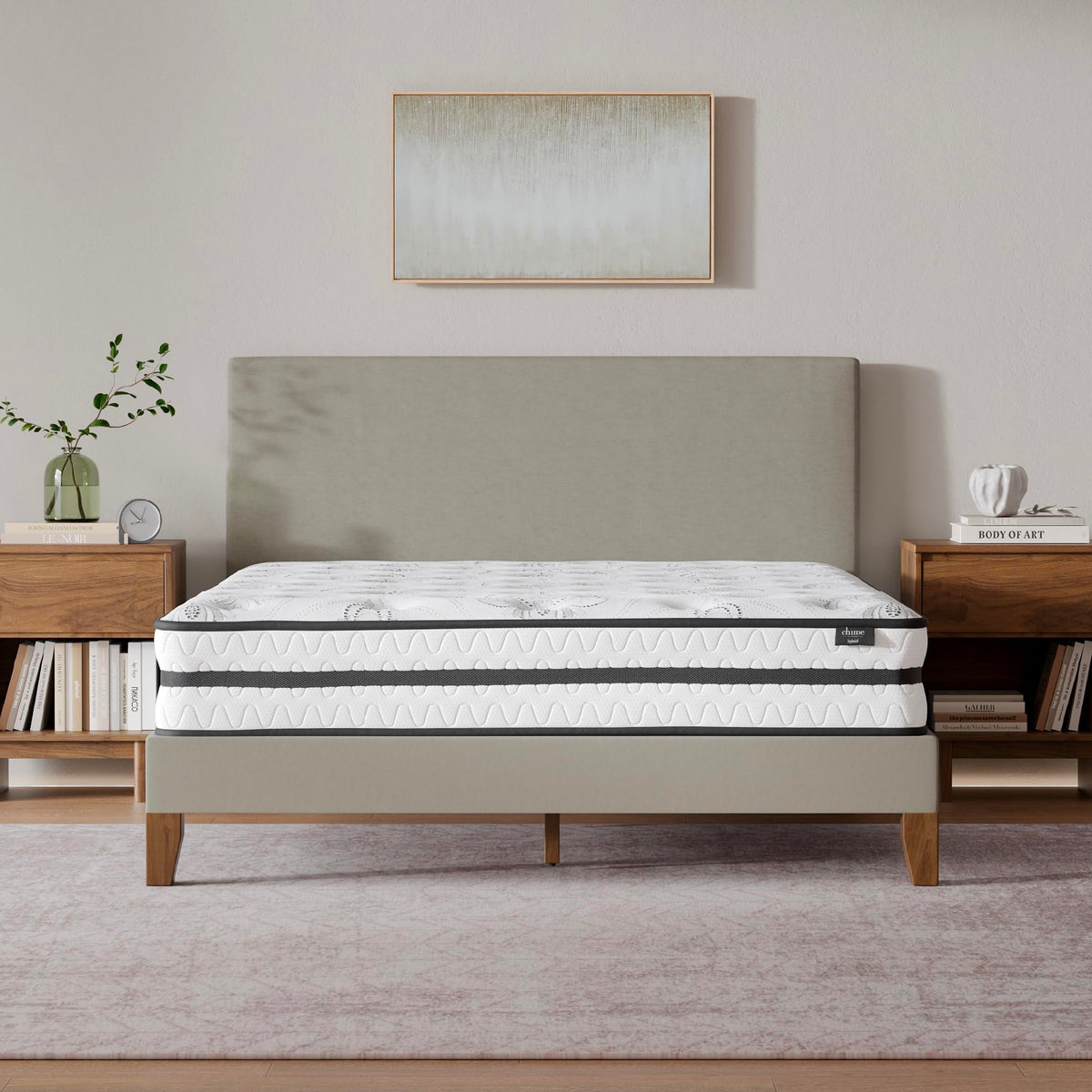 Signature Design by Ashley 12 Inch Hybrid King Mattress in a Box