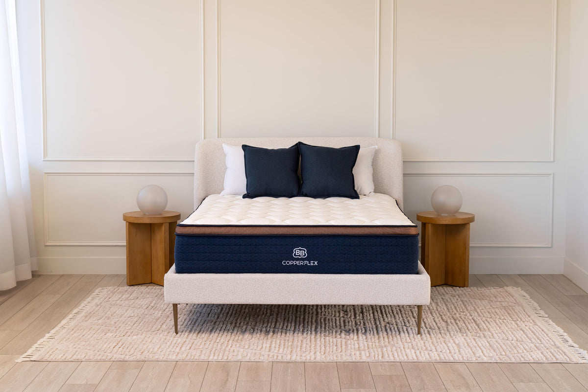 Brooklyn Bedding CopperFlex 12" Foam Mattress with Zoned Foam