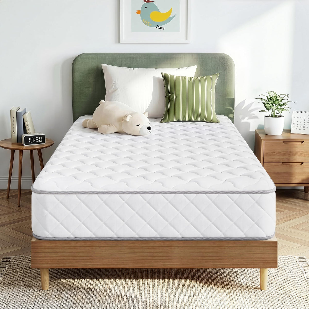 GAESTE Queen 10 Inch Cooling Gel Memory Foam Mattress, Medium Feel