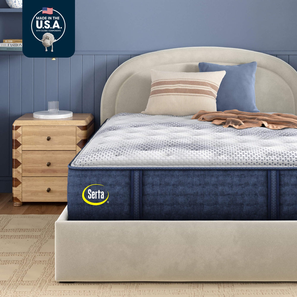 Serta iComfortPro - Buckingham 16" Plush Pillow Top King Foam Mattress