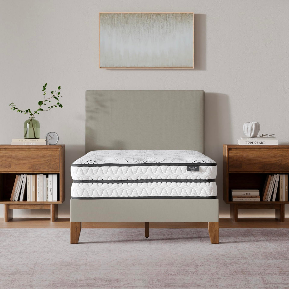 Signature Design by Ashley 12 Inch Hybrid King Mattress in a Box