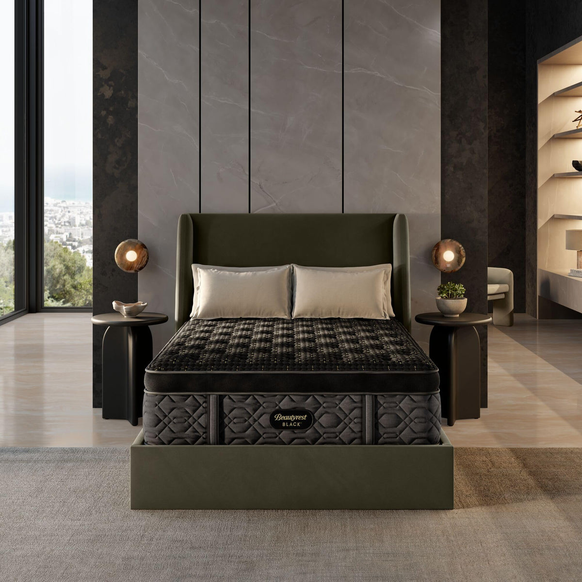 Beautyrest Black Series Four 17.25" Plush Summit Pillow Top King Mattress