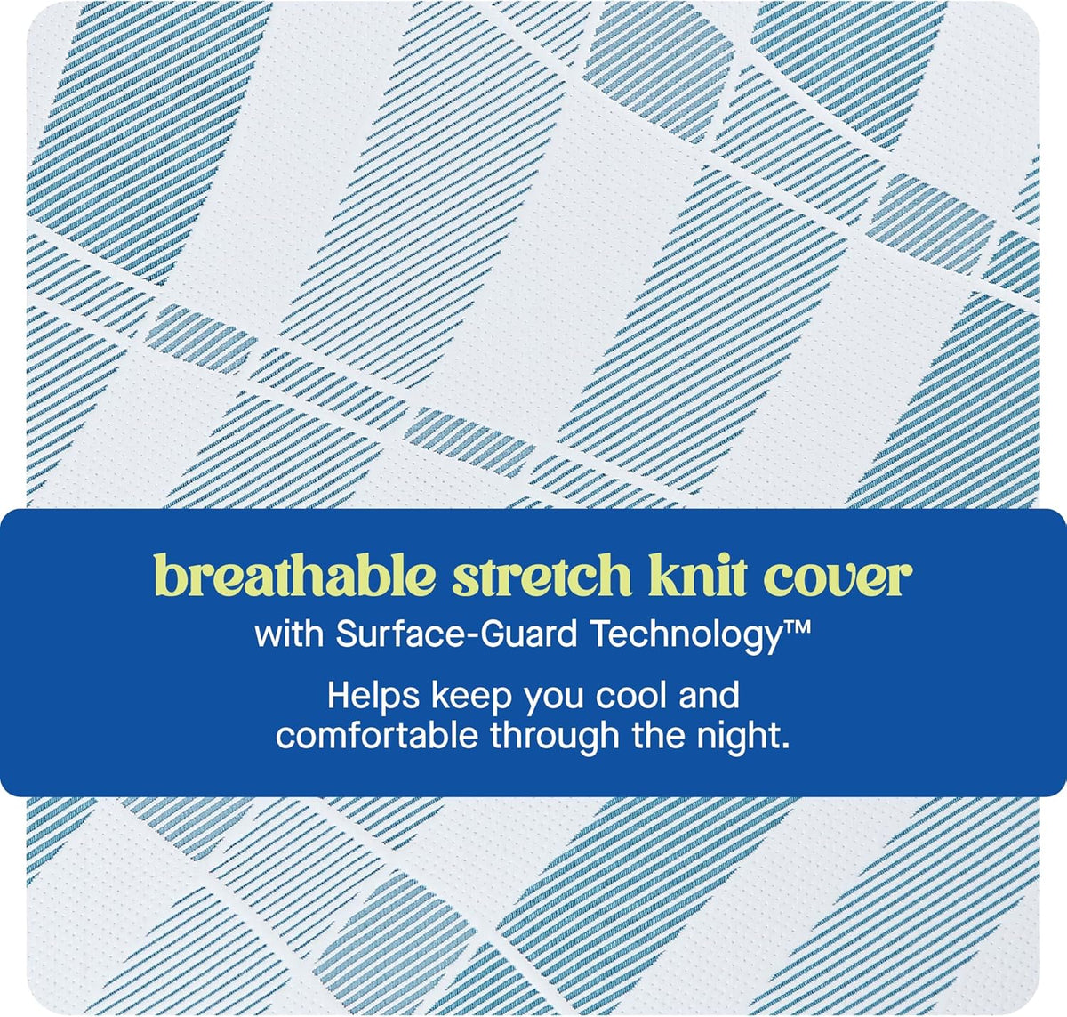 Sealy Dreamlife 12” Hybrid Mattress-in-a-Box, Queen, SealyComfort Gel Memory Foam, SealyResponsive Encased Coils, Surface-Guard Technology