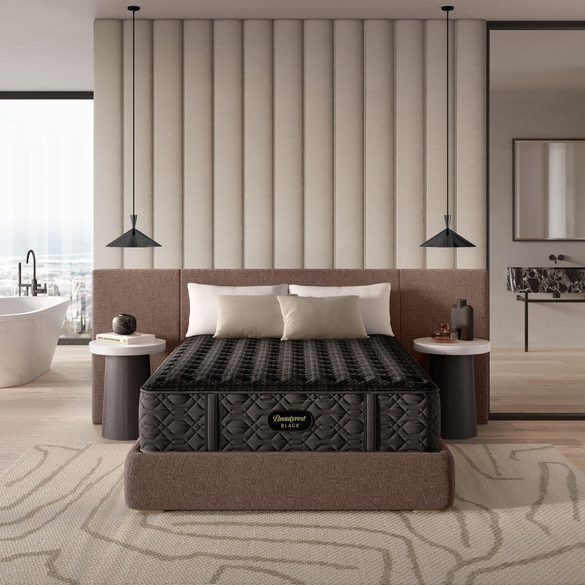 Beautyrest Black Series Three 15.25" Medium Queen Mattress