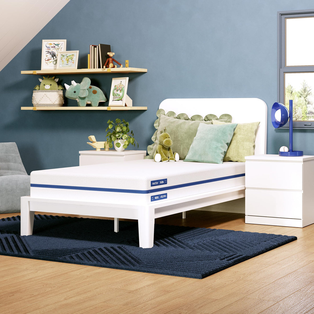 Nectar Luxe 14” Memory Foam Mattress, Queen, Medium Feel, 1-Year Trial